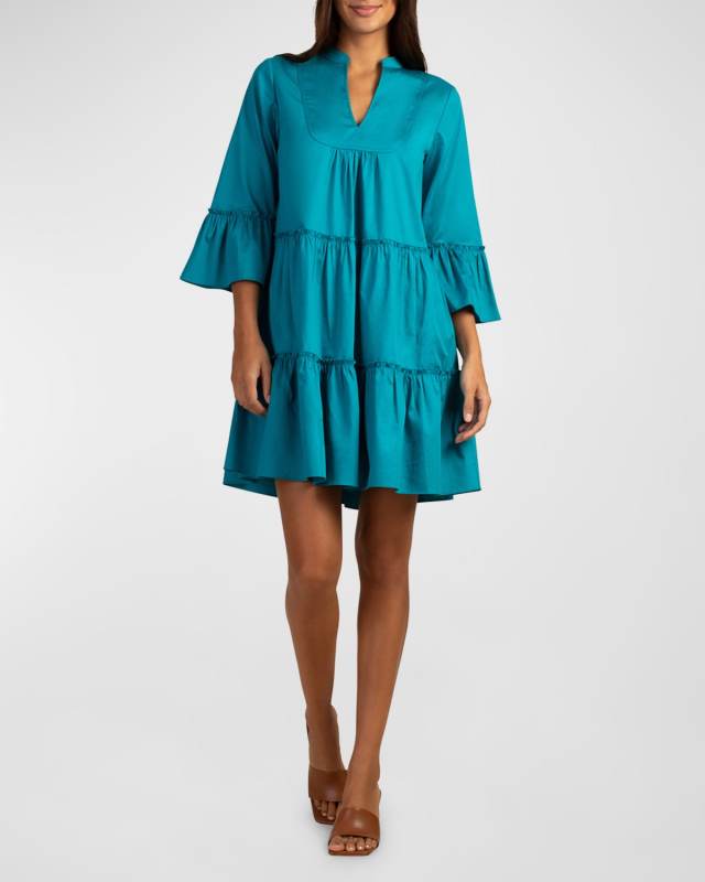 Movie Colony Tiered Mini Dress
